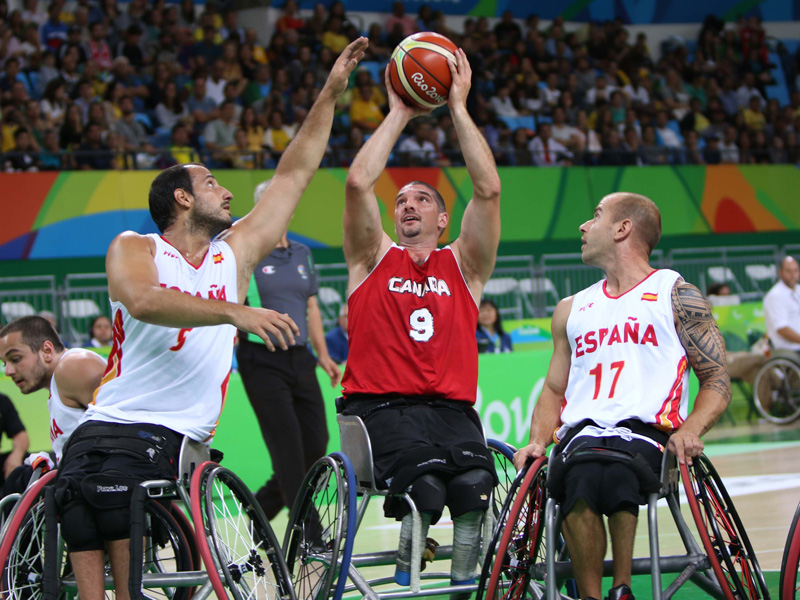 The Canadian men face Spain in their first preliminary match at the Rio 2016 Paralympic Games.